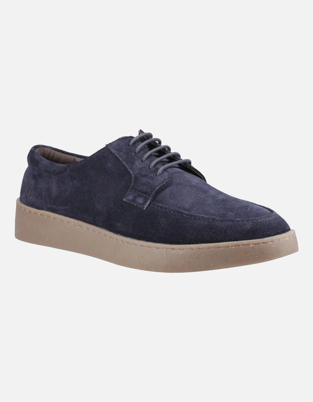 Rafael Suede Men's Navy Lace-Up Shoes, 8 of 7