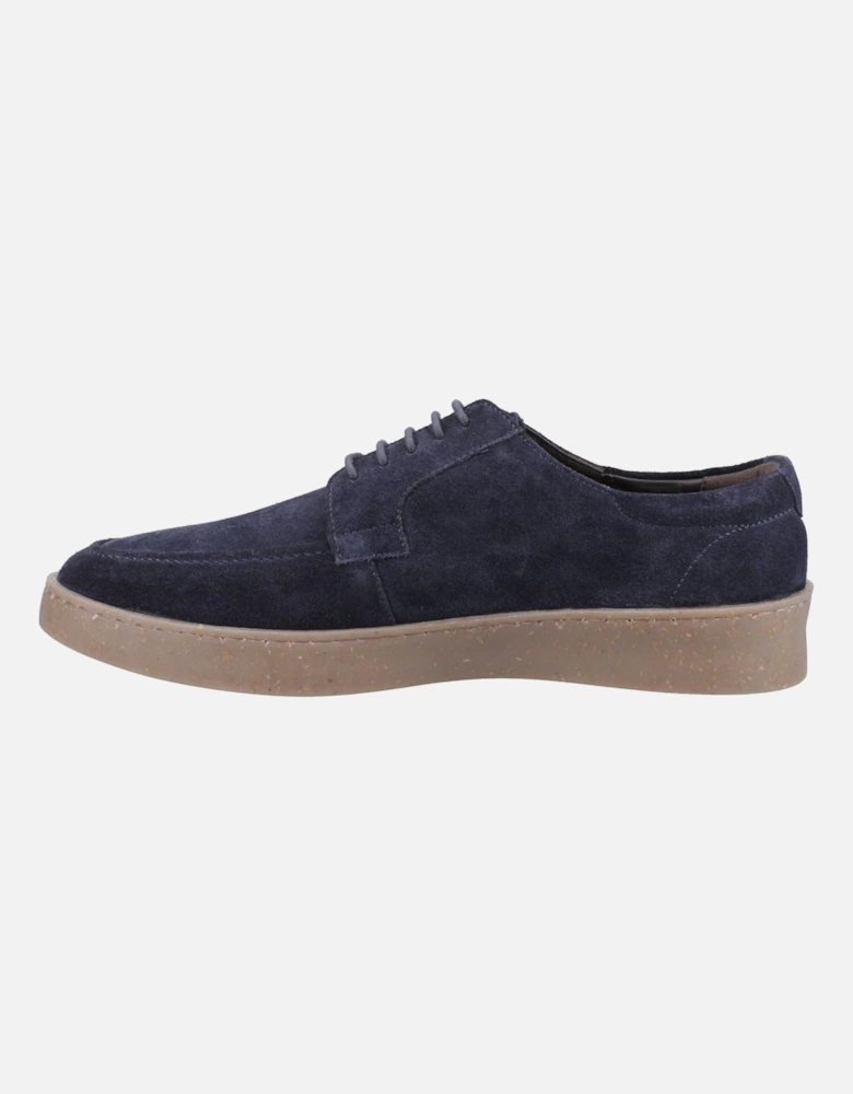 Rafael Suede Men's Navy Lace-Up Shoes