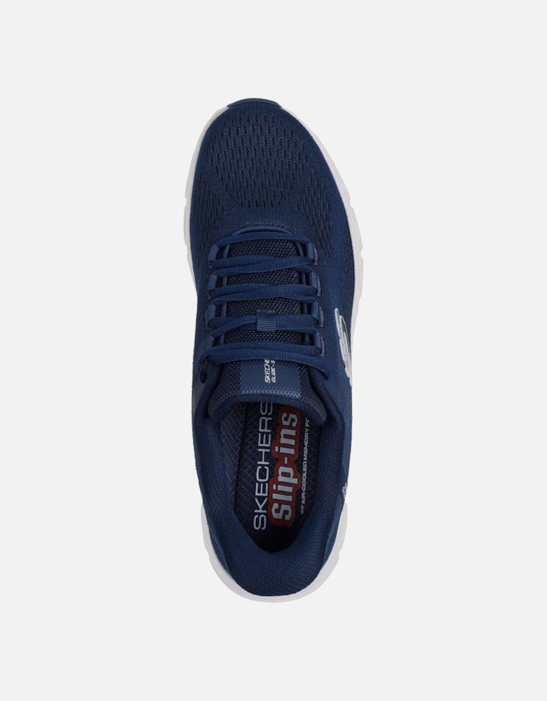 Glide-Step Pro Elron Textile Men's Navy Trainers