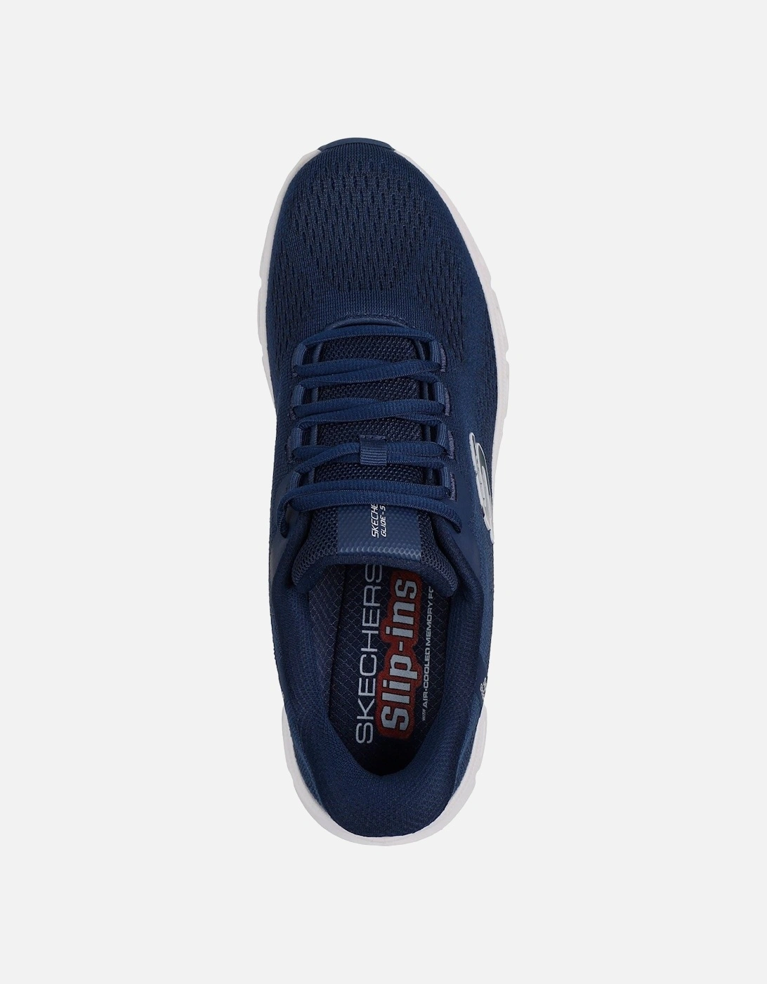 Glide-Step Pro Elron Textile Men's Navy Trainers
