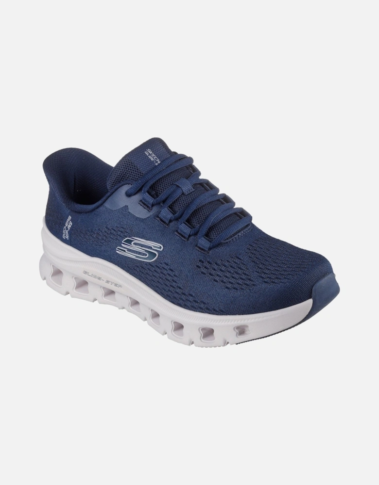 Glide-Step Pro Elron Textile Men's Navy Trainers