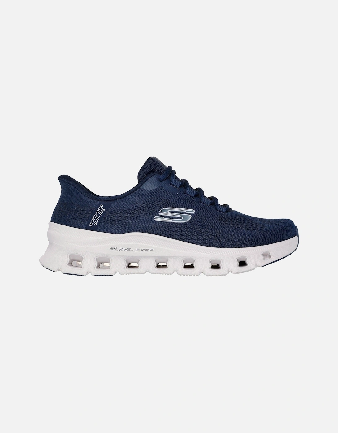 Glide-Step Pro Elron Textile Men's Navy Trainers