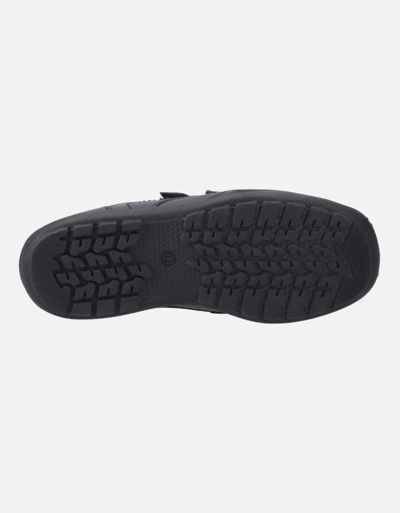 Maddox Leather Boys's Black Shoes