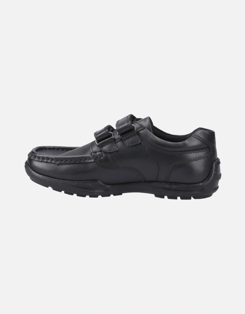 Maddox Leather Boys's Black Shoes