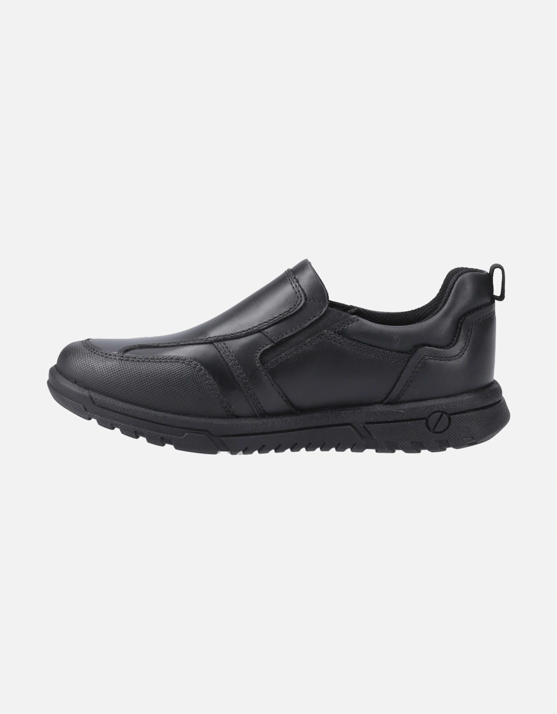 Sergio Leather Boys's Black Loafers