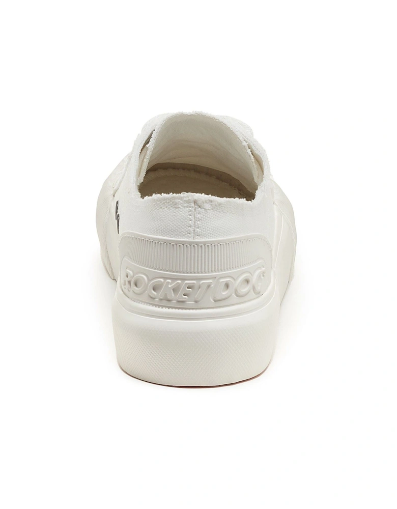 Jazzin Plus 12A Cotton Women's White Trainers