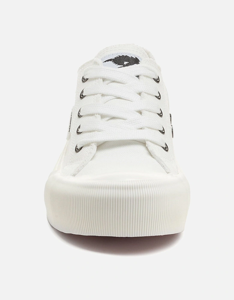 Jazzin Plus 12A Cotton Women's White Trainers