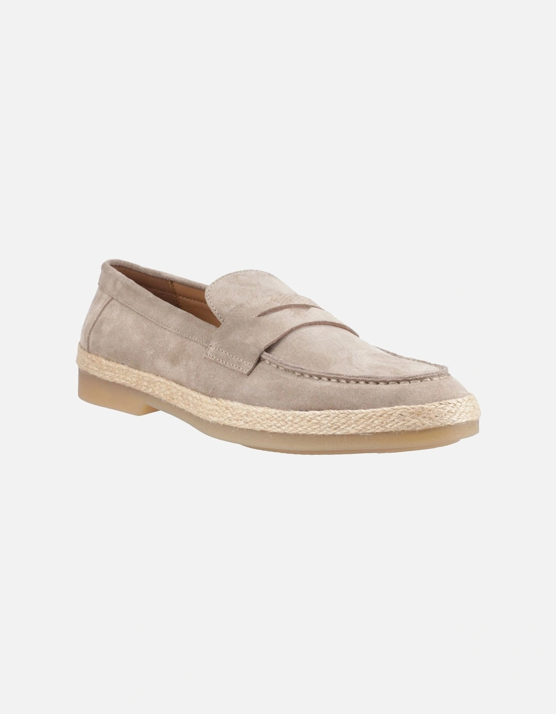 Laurence Suede Men's Taupe Loafers, 8 of 7