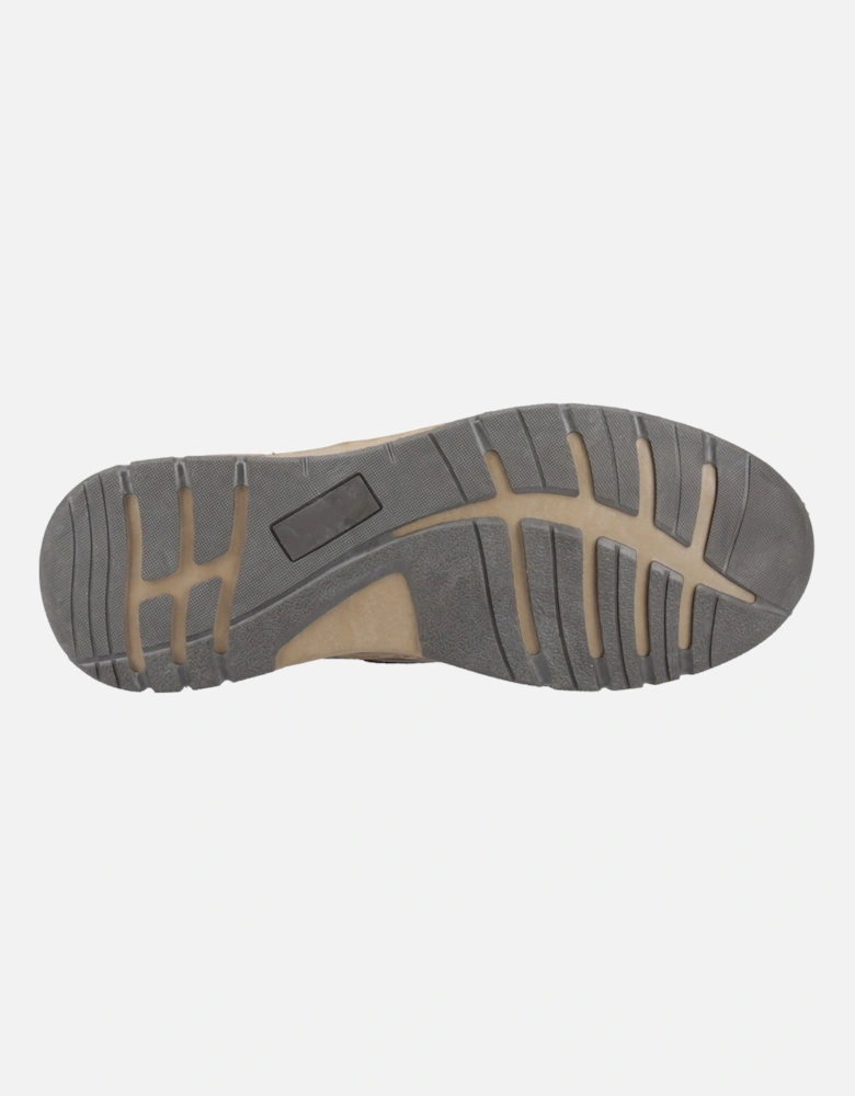 Nelson Leather Men's Brown Lace-Up Shoes