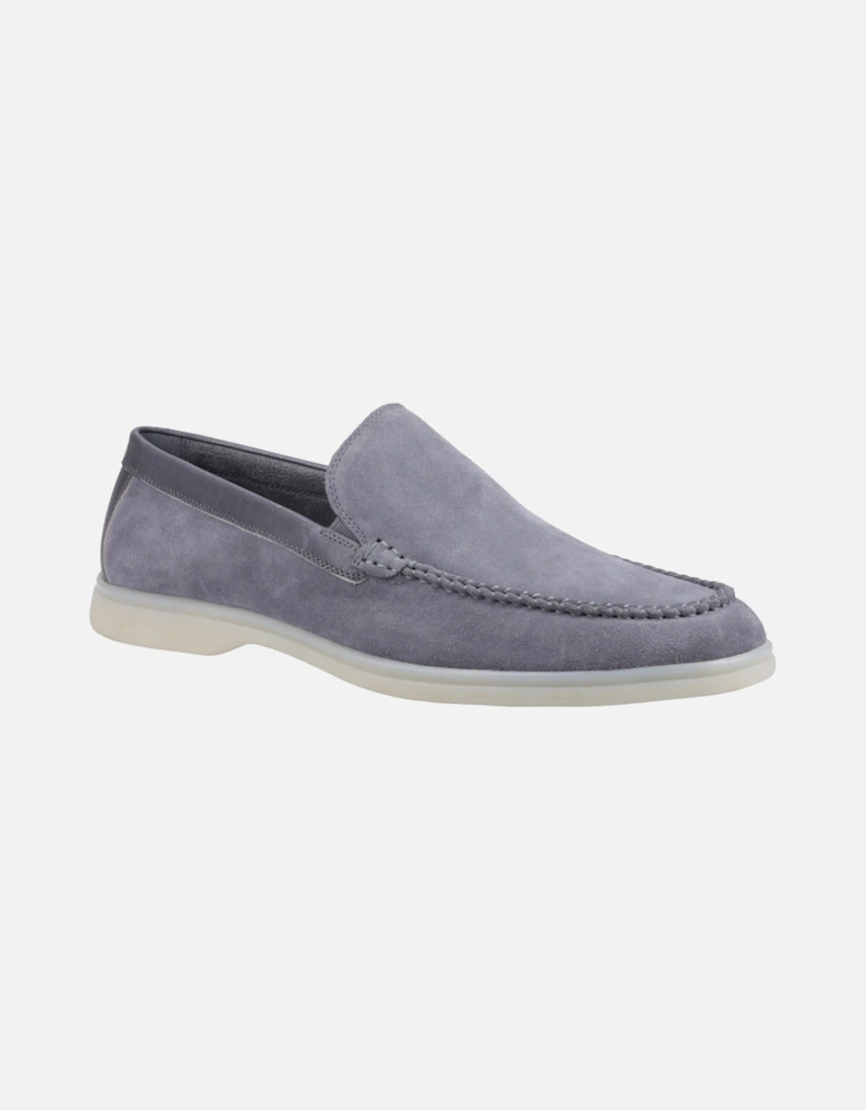 Leon Suede Men's Grey Loafers