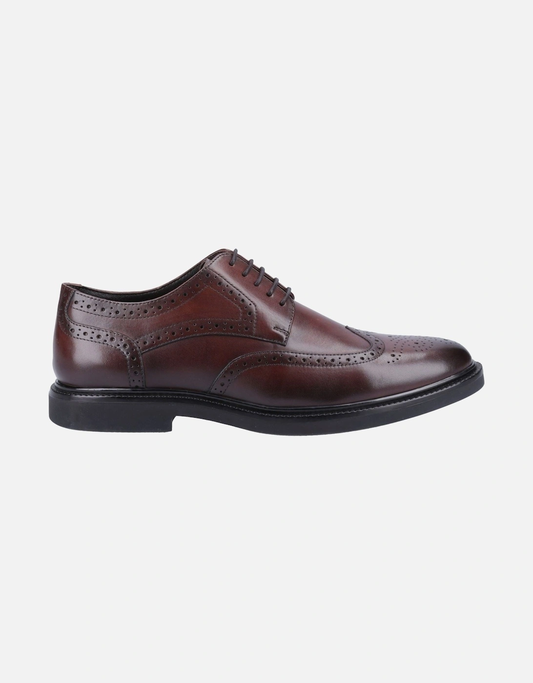 Kingston Leather Men's Chocolate Brogues Shoes
