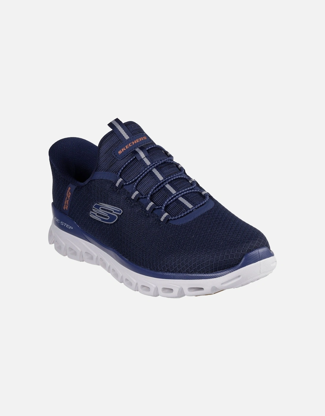 Glide-Step Noxus Textile Men's Navy Trainers, 6 of 5