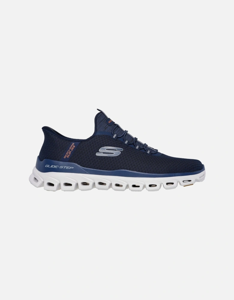 Glide-Step Noxus Textile Men's Navy Trainers
