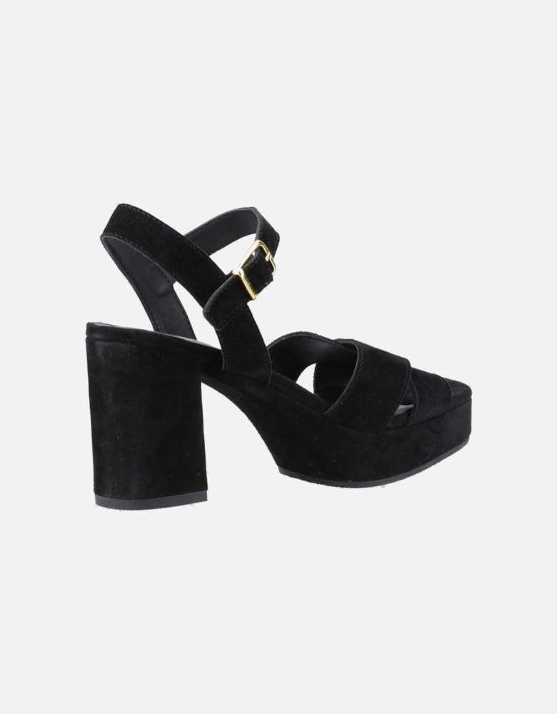 Ophelia Suede Women's Black Sandals