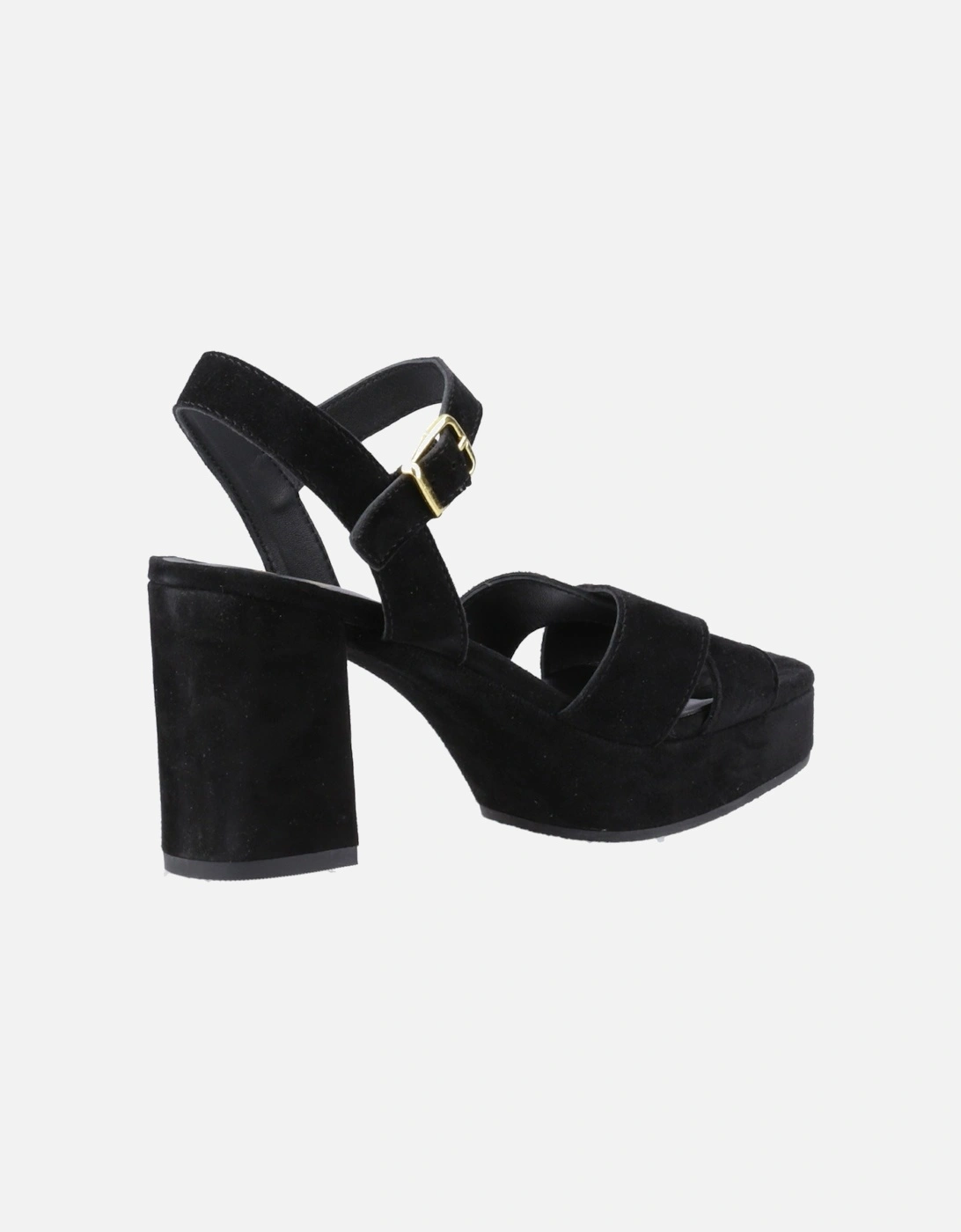Ophelia Suede Women's Black Sandals