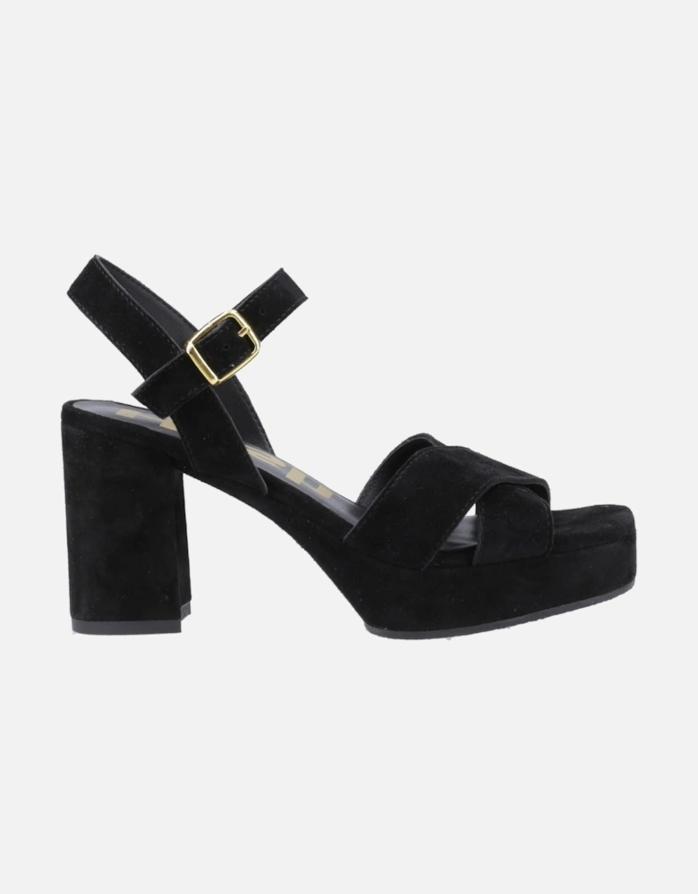 Ophelia Suede Women's Black Sandals