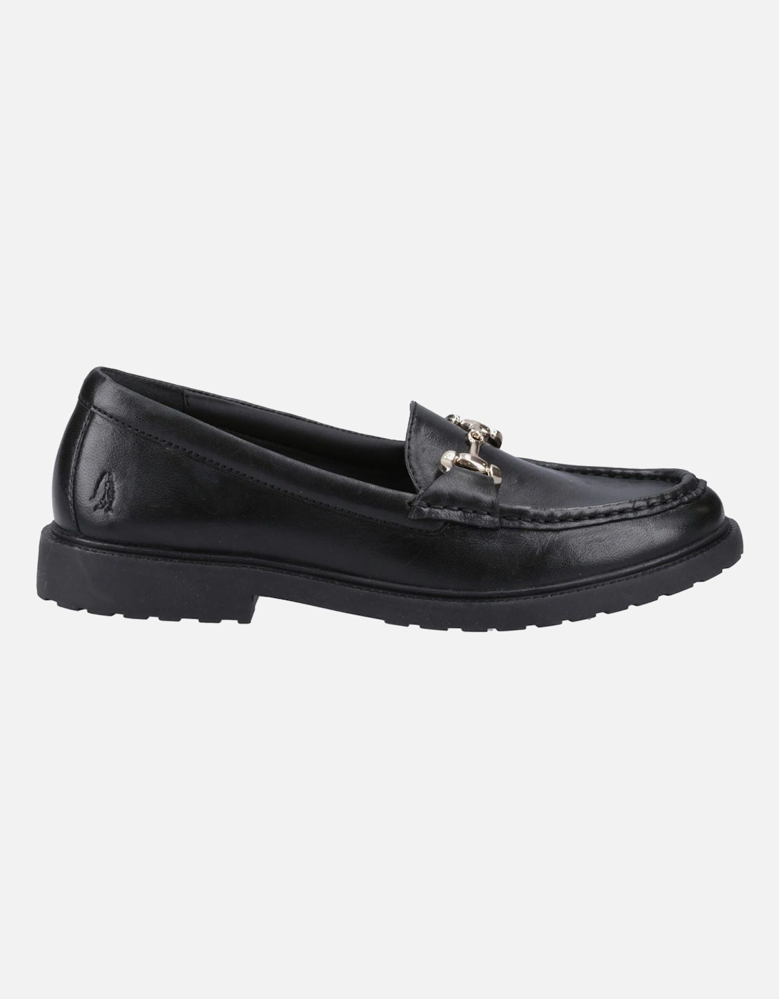 Verity Snaffle Leather Women's Black Loafers
