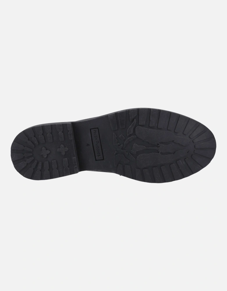 Verity Snaffle Leather Women's Black Loafers