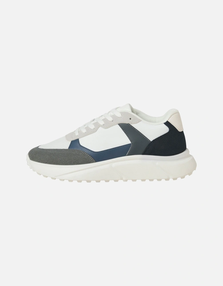 Aspire Runner Polyurethane Men's White Castlerock/Navy Blazer Trainers