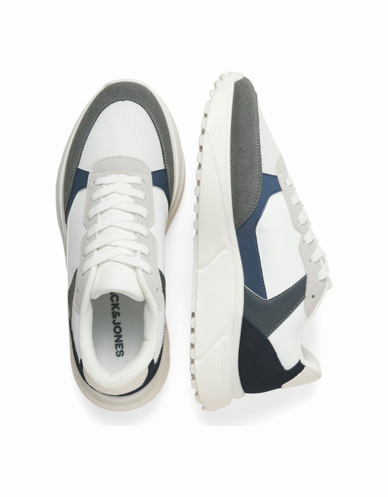 Aspire Runner Polyurethane Men's White Castlerock/Navy Blazer Trainers