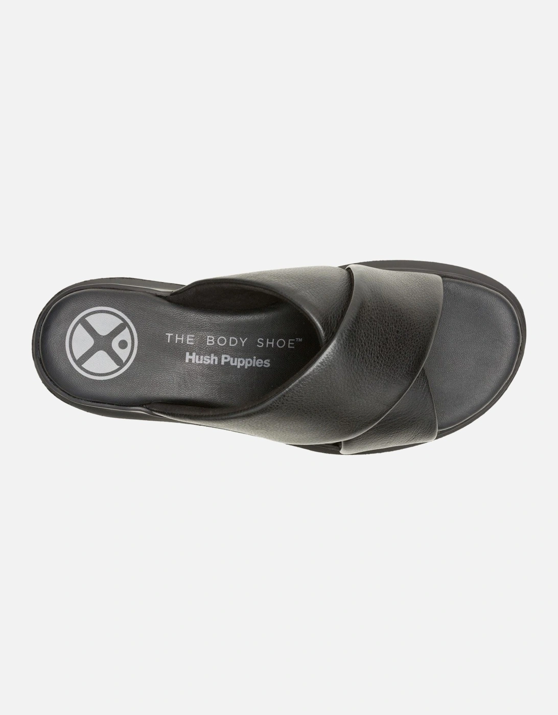 Uplift Leather Women's Black Sandals