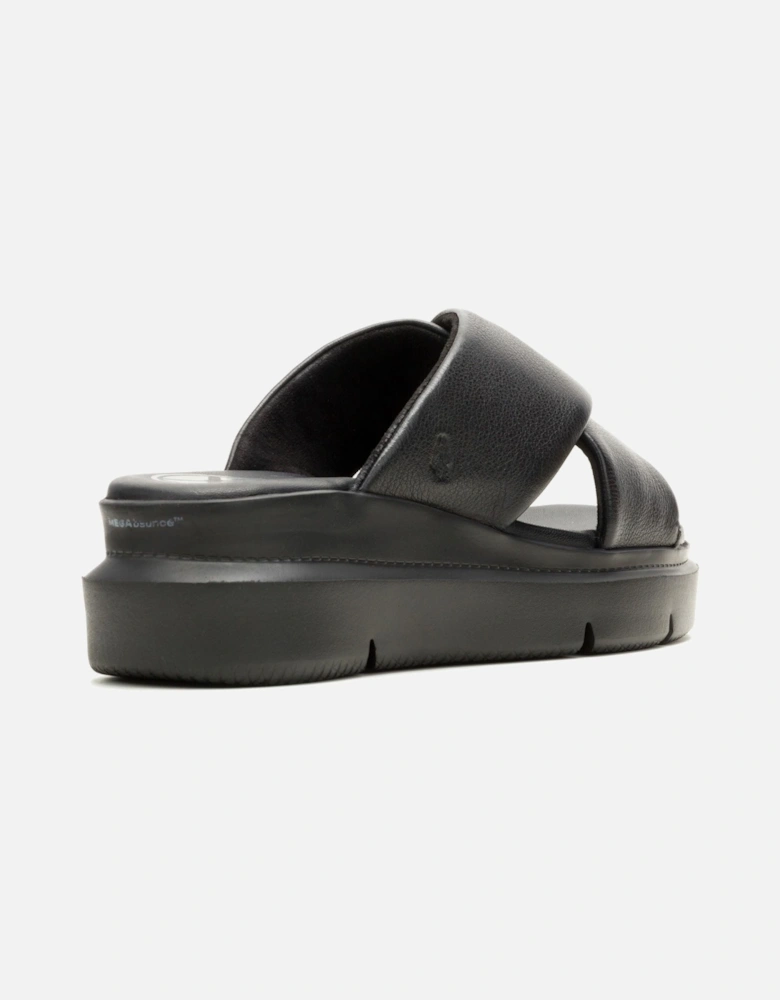 Uplift Leather Women's Black Sandals