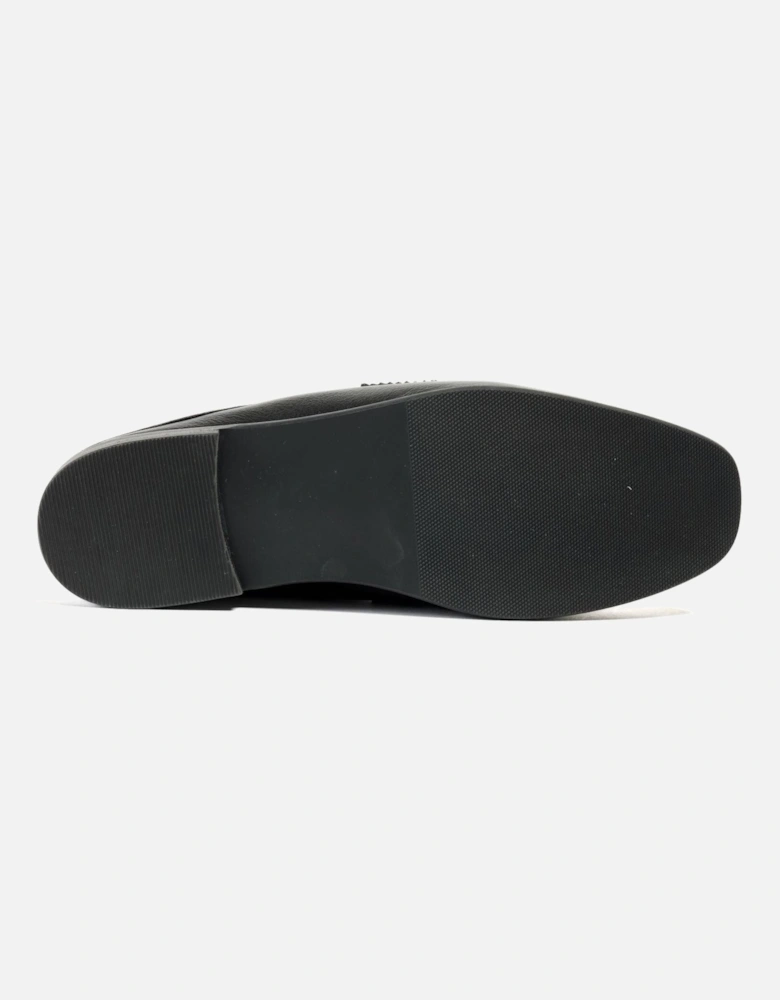 Mila Leather Women's Black Mules