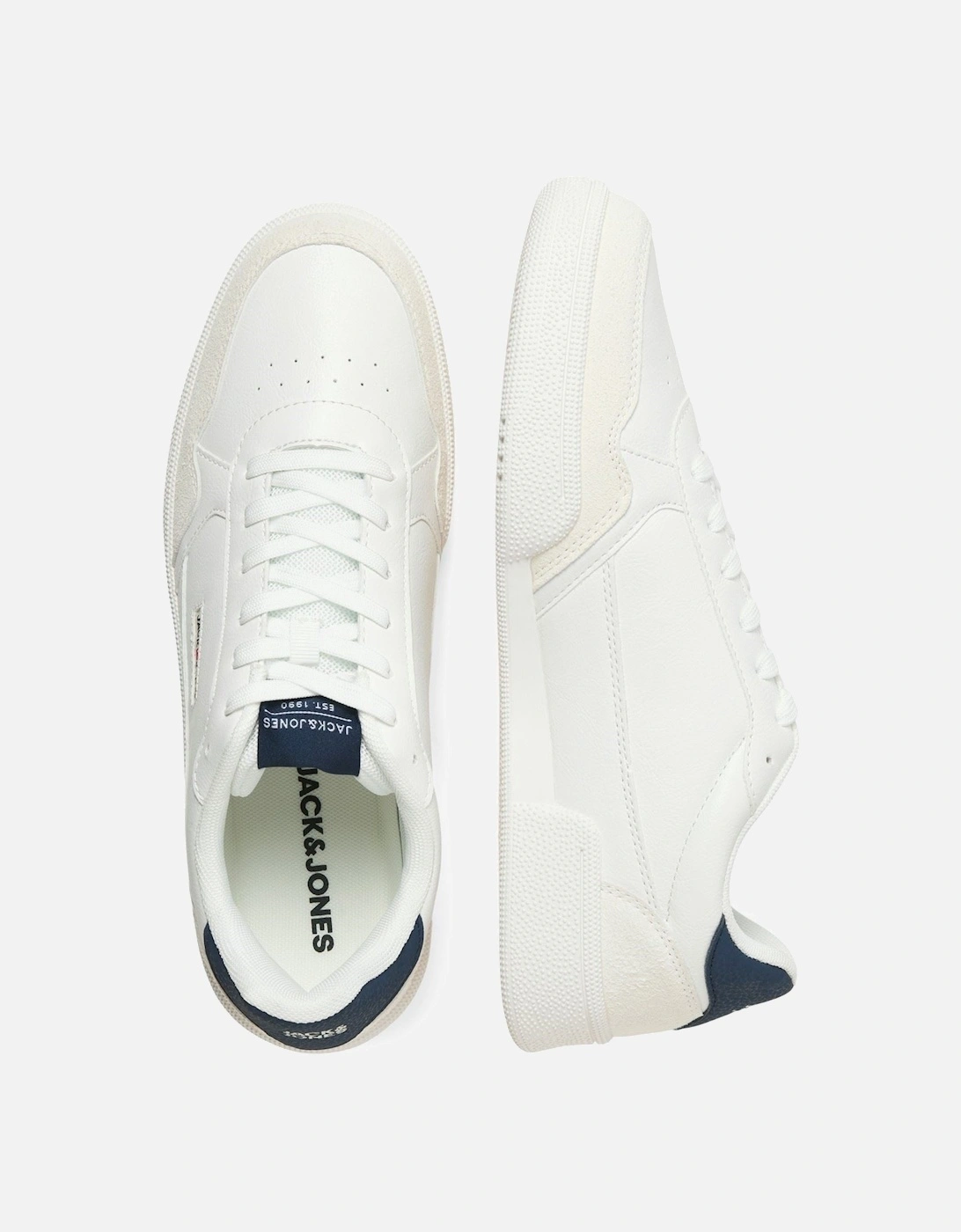 Bounce Polyurethane Men's White/Navy Blazer Trainers