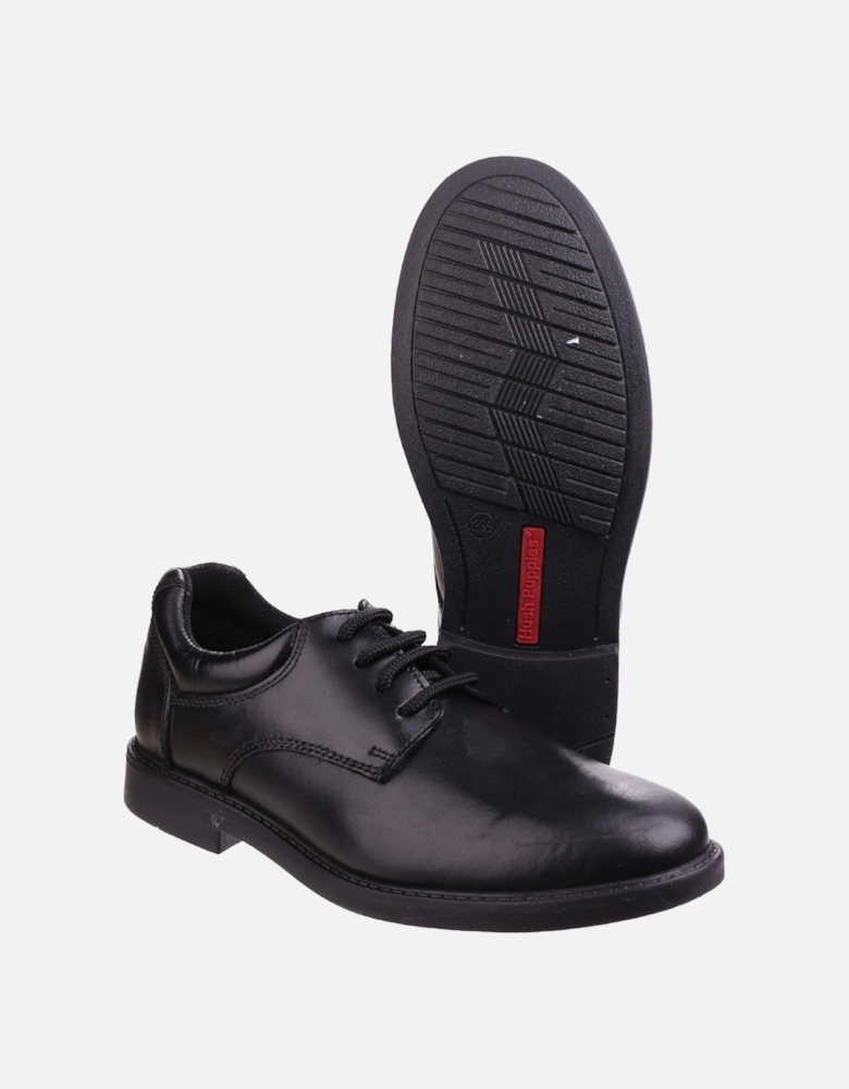 Tim Junior Leather Boys's Black Shoes