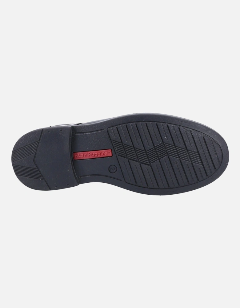 Tim Junior Leather Boys's Black Shoes