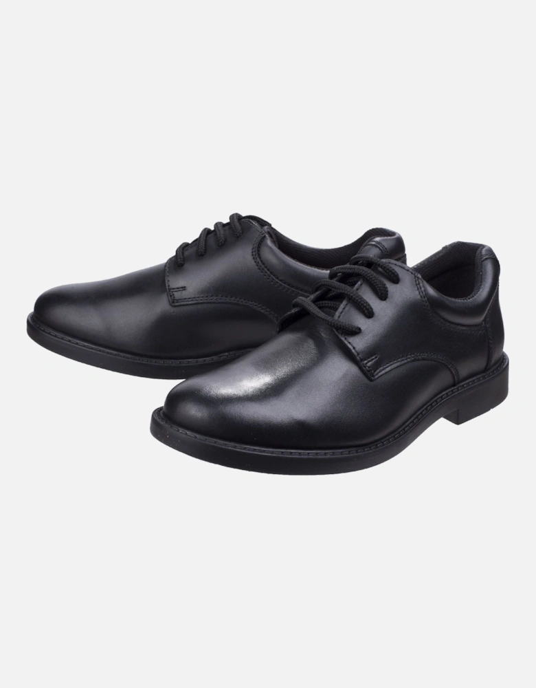 Tim Senior Leather Boys's Black Shoes