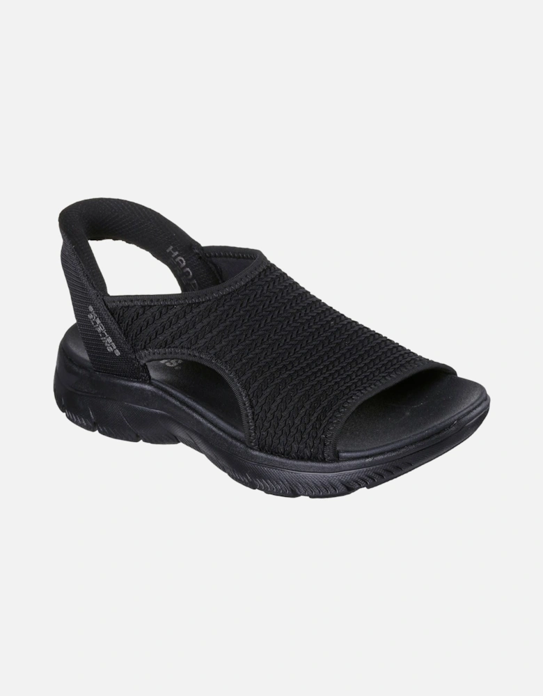 Summits Sweetly Evolved Textile Women's Black Sandals