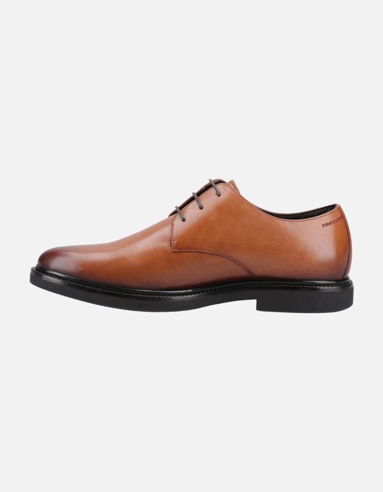 Kye Leather Men's Tan Lace-Up Shoes