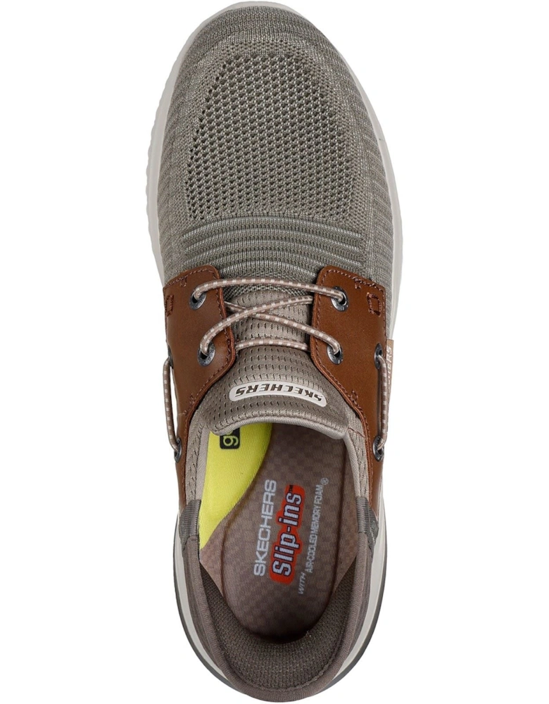 Delson 3.0 Roth Textile Men's Taupe/Brown Trainers