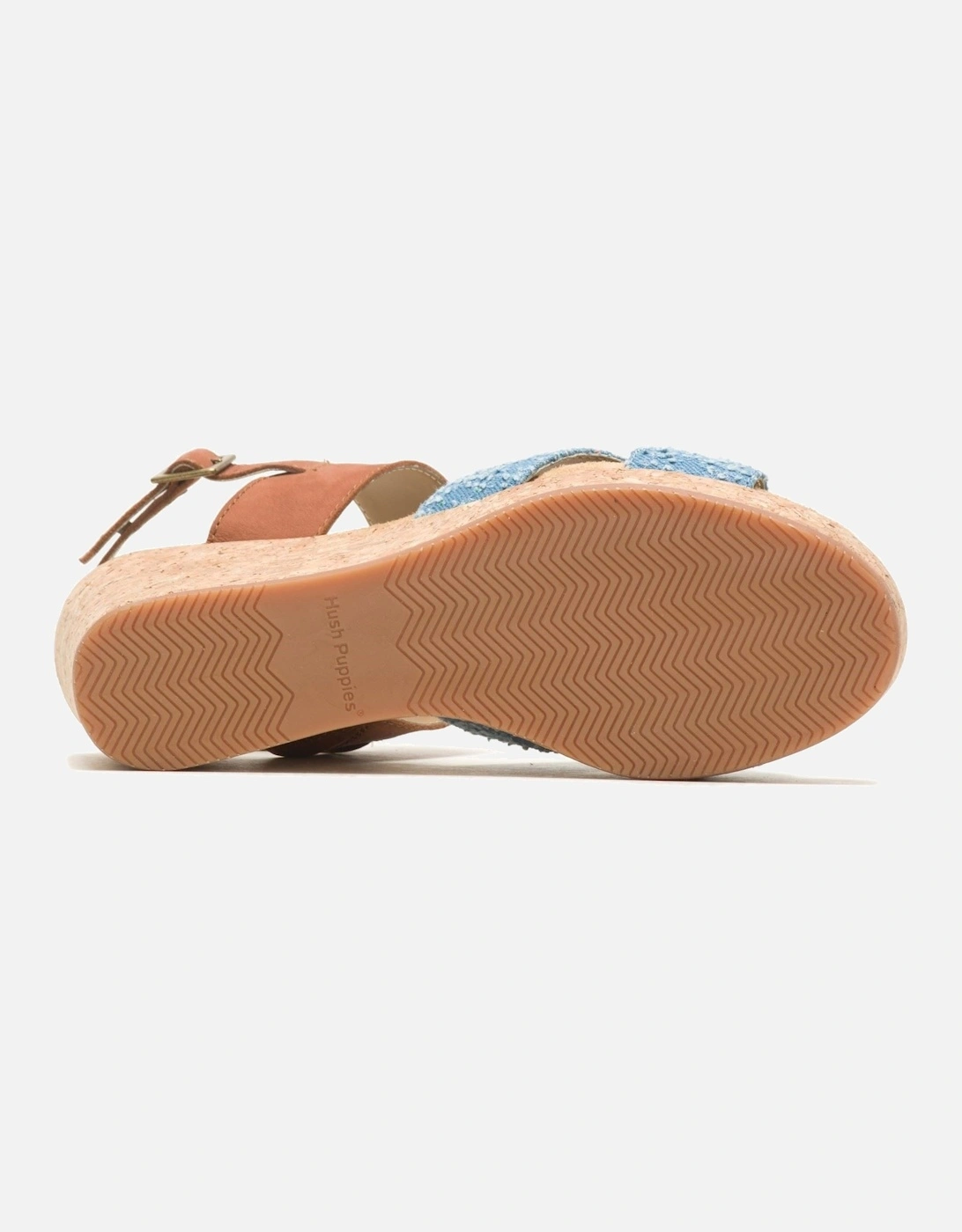 Willow X Band Suede Women's Denim Sandals