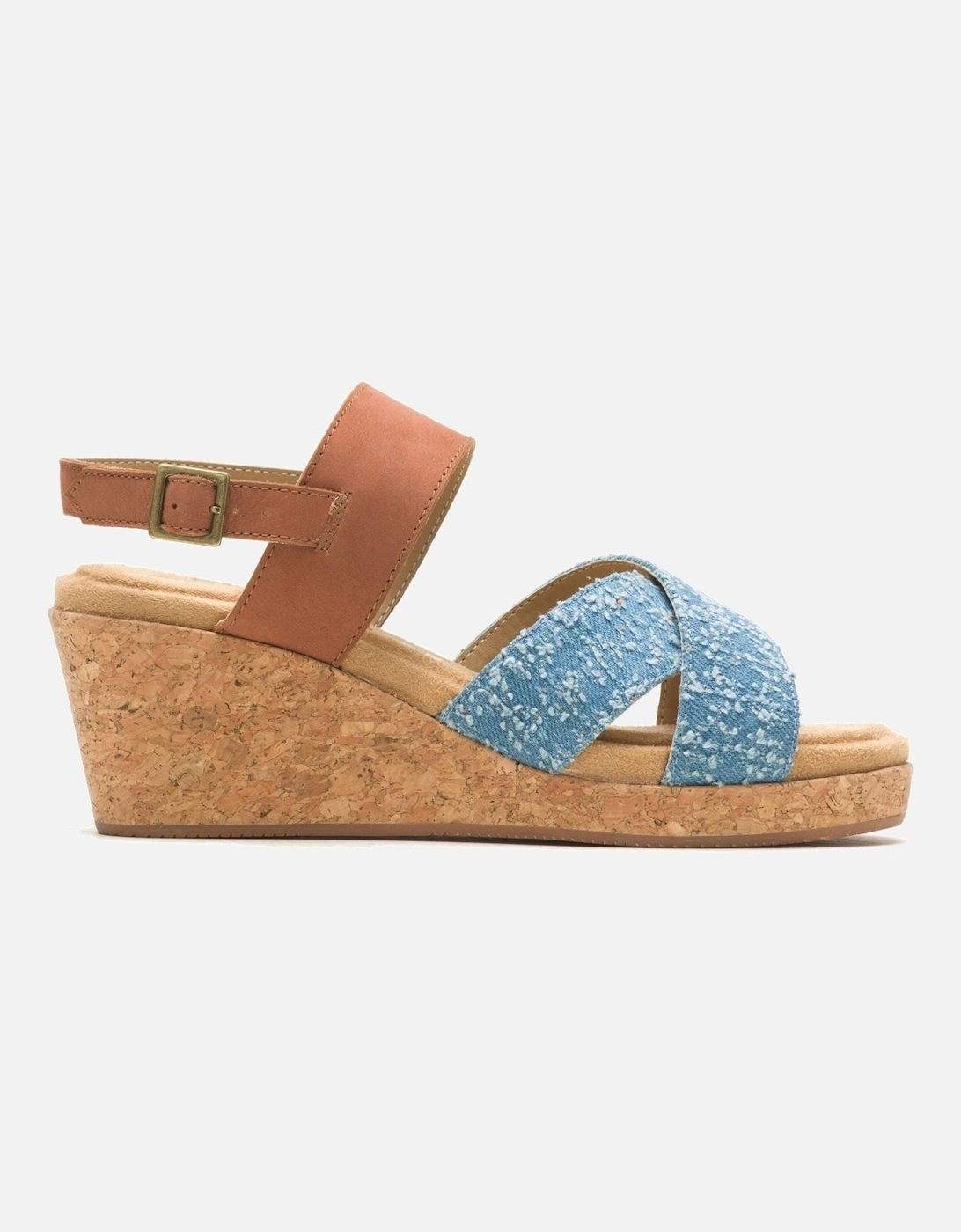Willow X Band Suede Women's Denim Sandals