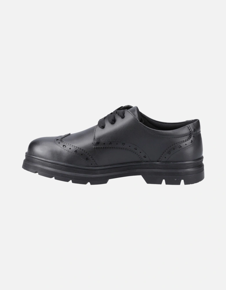 Fiona Leather Girls's Black Brogues
