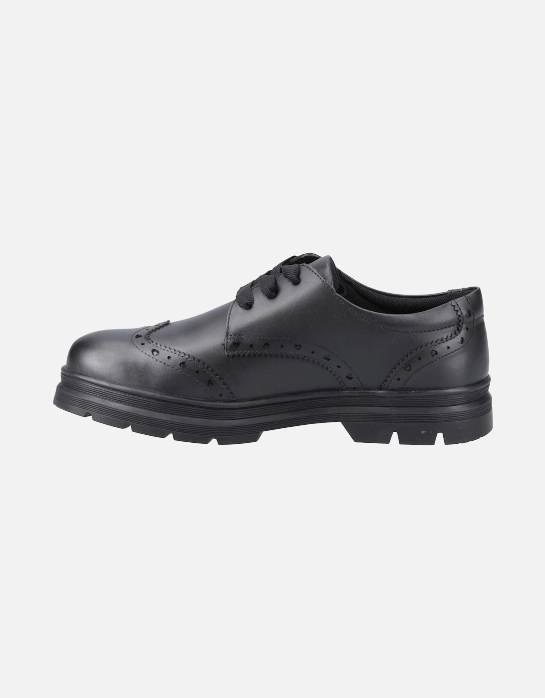 Fiona Leather Girls's Black Brogues