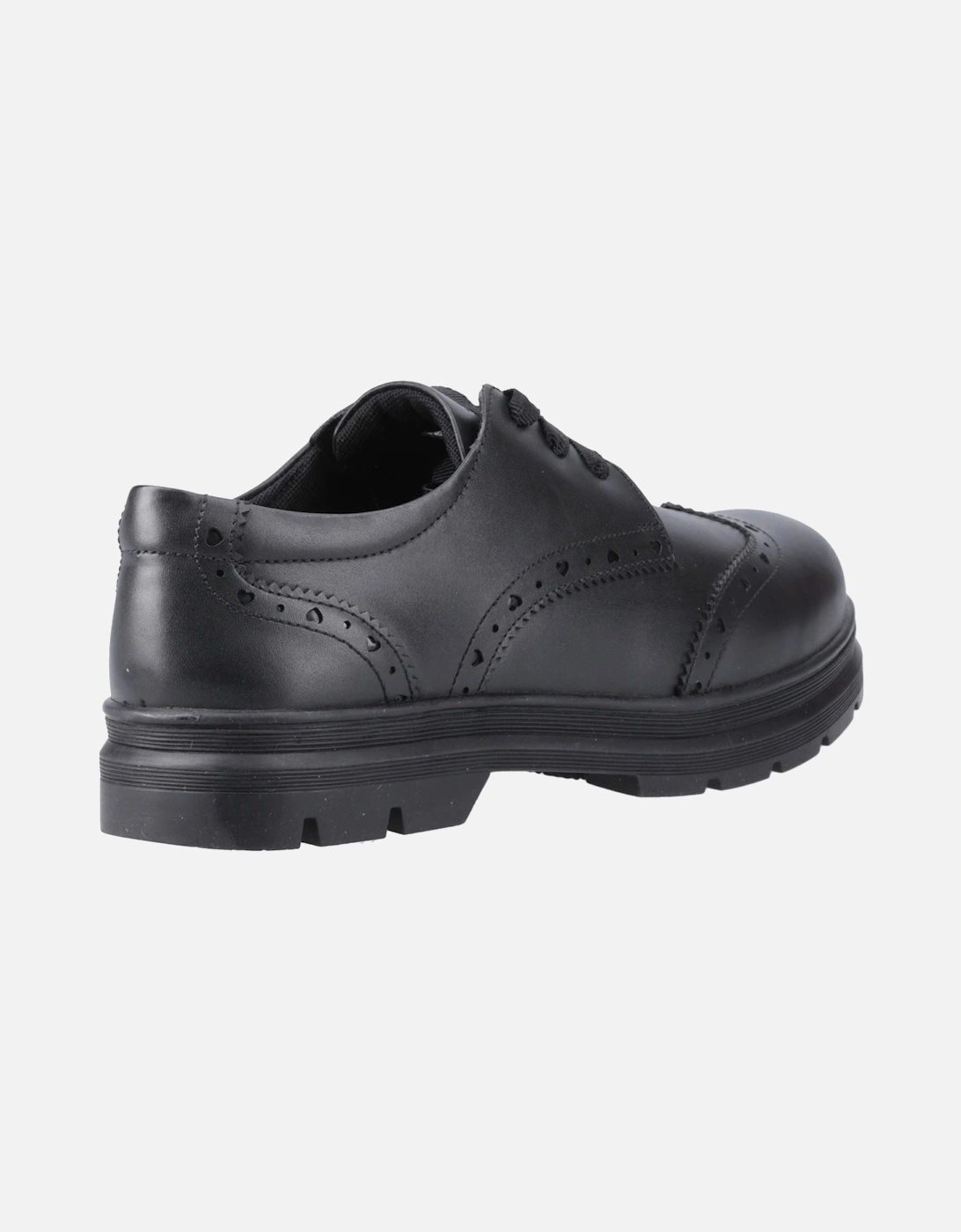 Fiona Leather Girls's Black Brogues