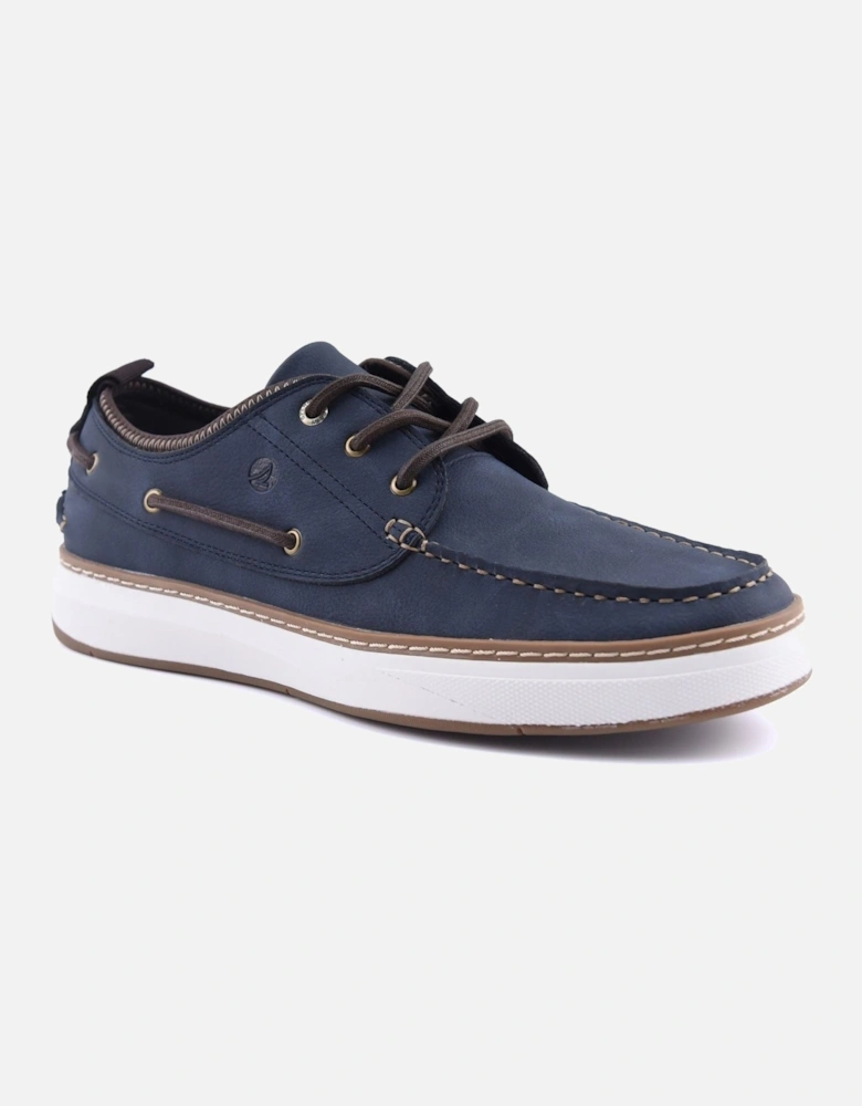 Sperry Moc Neo Polyurethane Men's Navy Boat Shoes