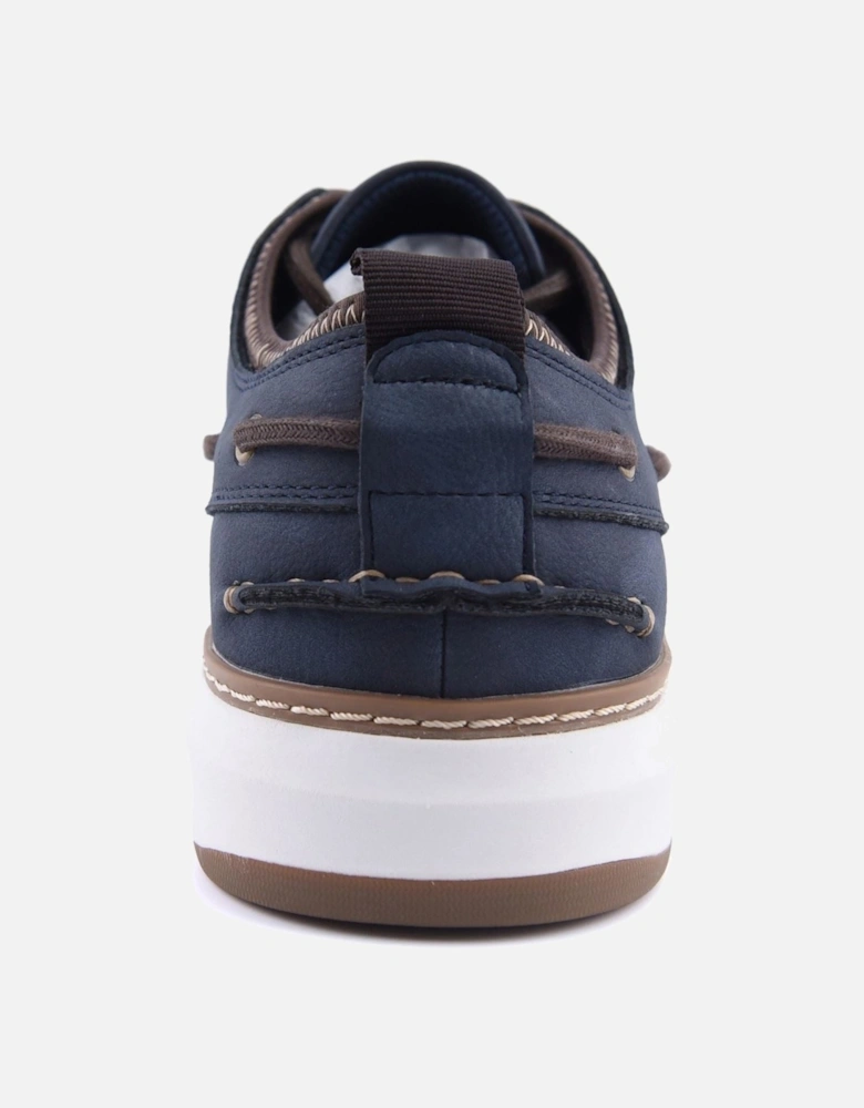 Sperry Moc Neo Polyurethane Men's Navy Boat Shoes