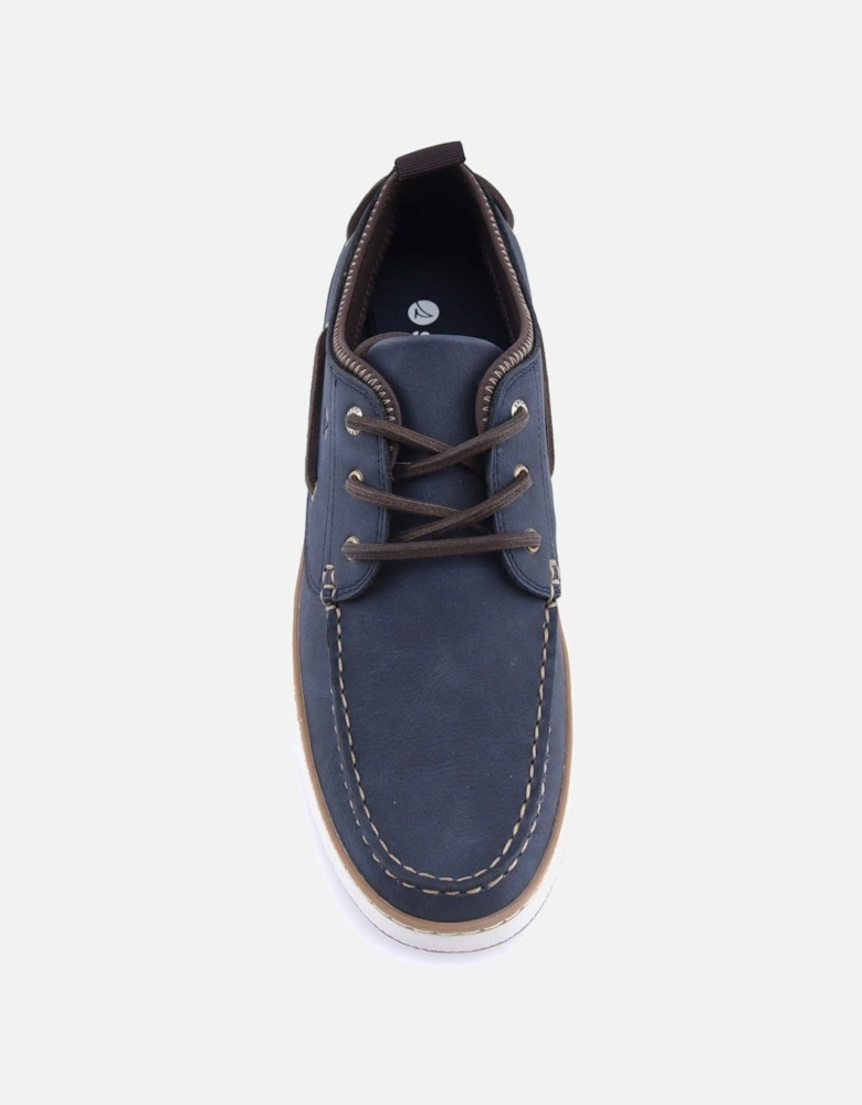 Sperry Moc Neo Polyurethane Men's Navy Boat Shoes