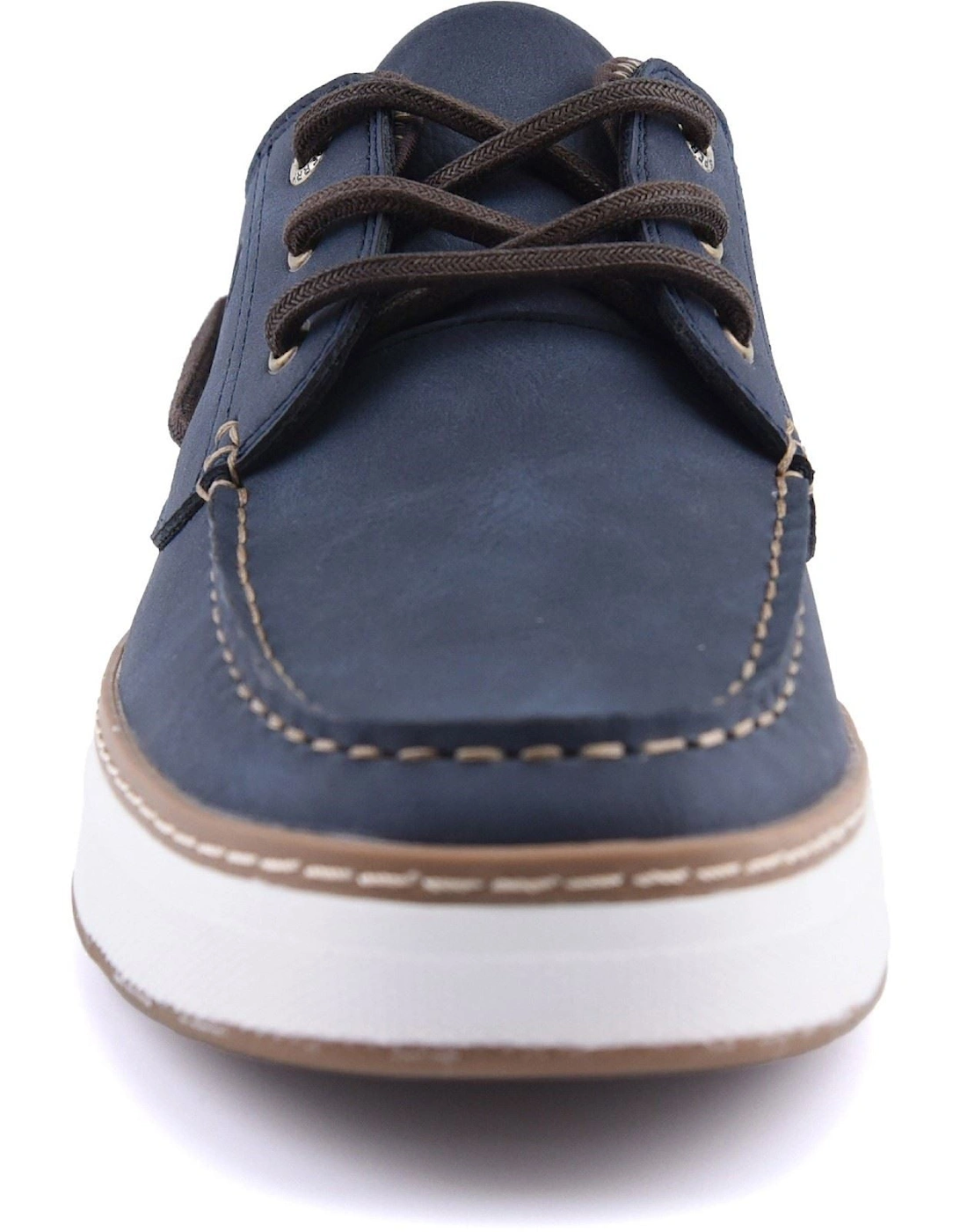 Sperry Moc Neo Polyurethane Men's Navy Boat Shoes