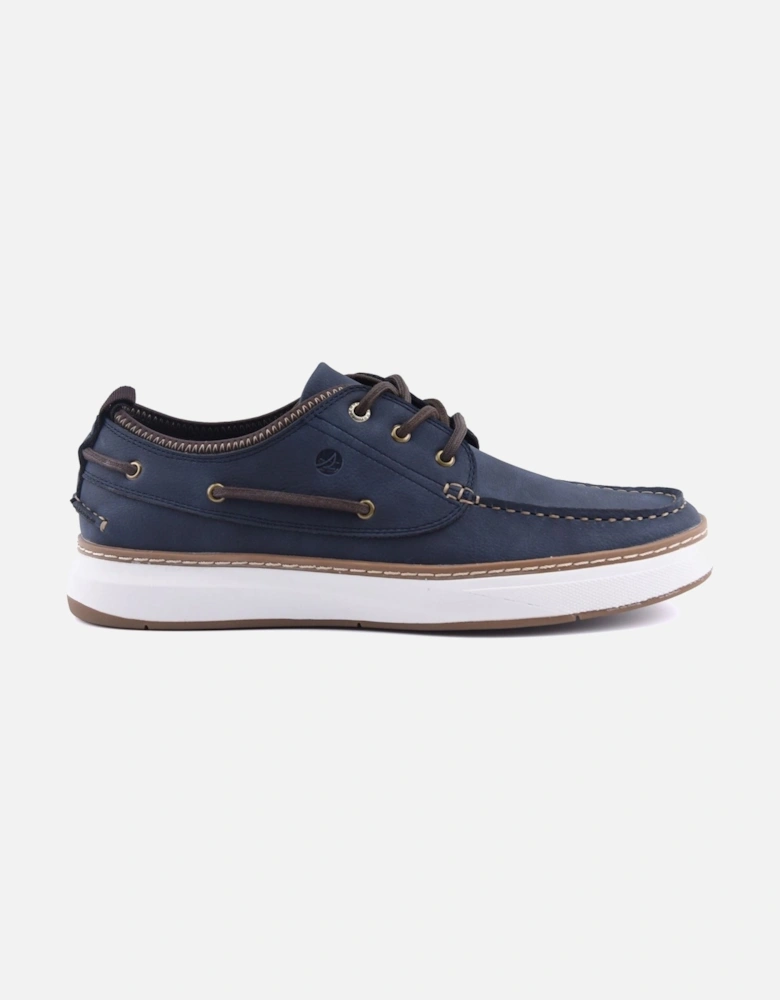 Sperry Moc Neo Polyurethane Men's Navy Boat Shoes