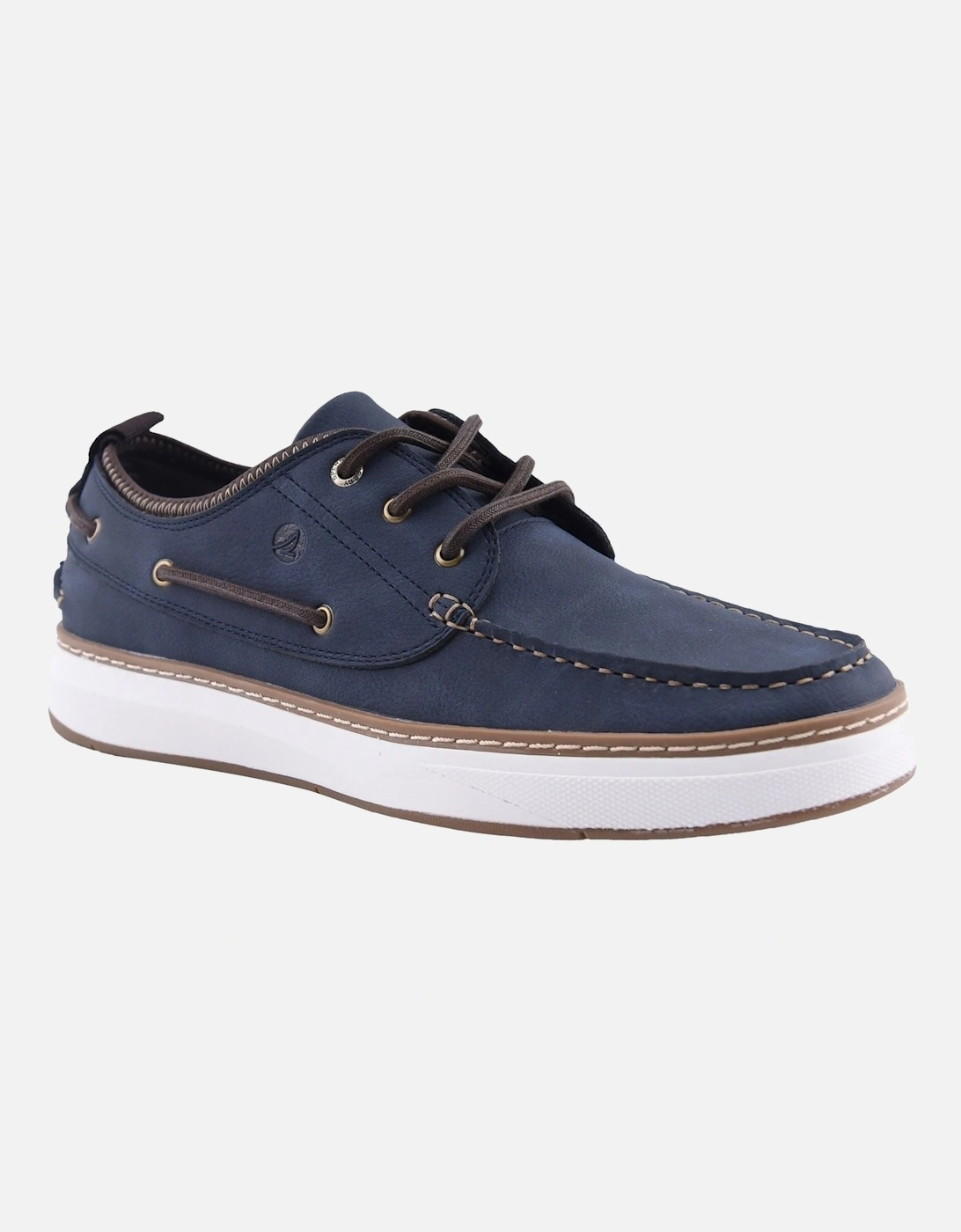 Sperry Moc Neo Polyurethane Men's Navy Boat Shoes