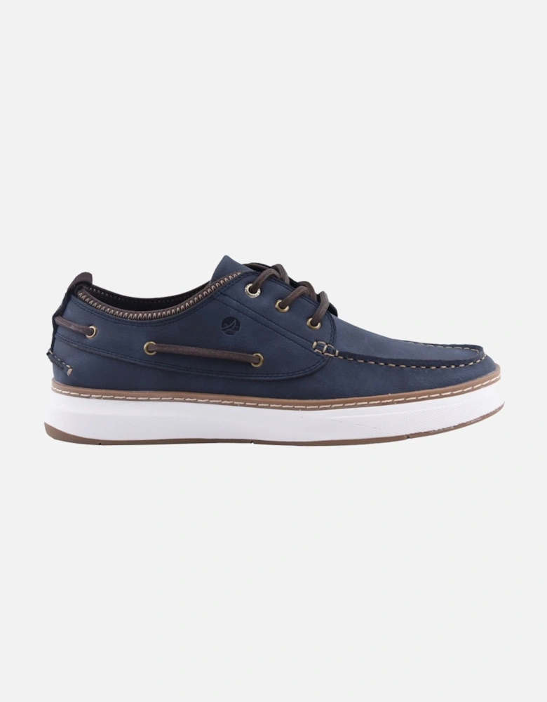 Sperry Moc Neo Polyurethane Men's Navy Boat Shoes
