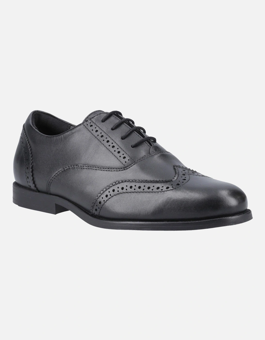 Lee Leather Girls's Black Loafers, 6 of 5