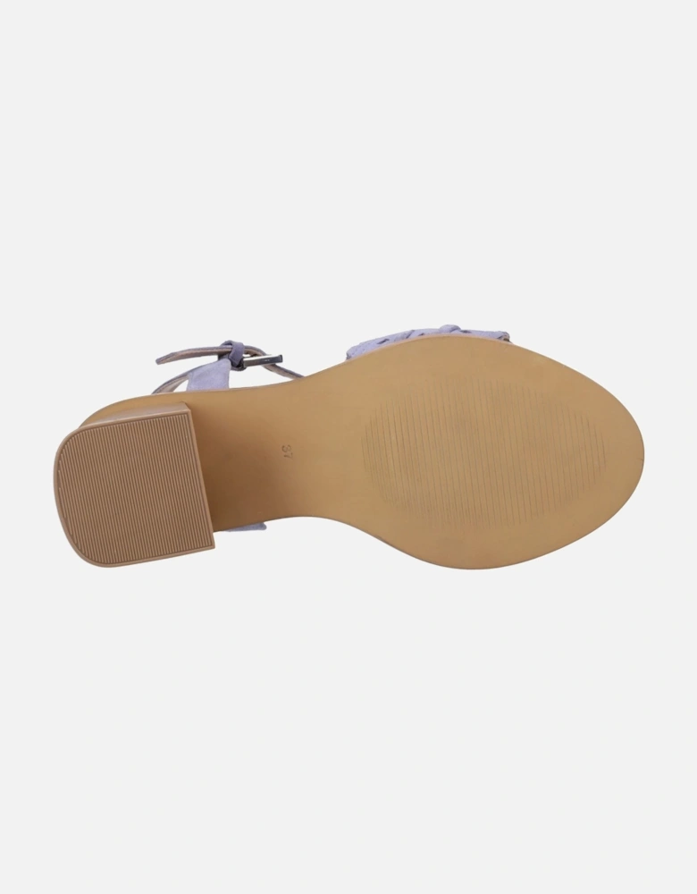 Lacie Suede Women's Blue Sandals