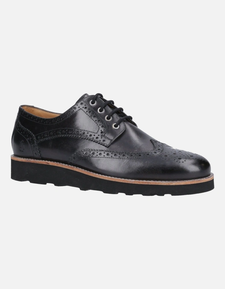Kendrick Leather Men's Black Brogues Shoes
