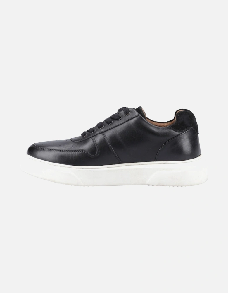 Wyatt Leather Men's Black Trainers